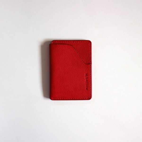 twin wallet - red